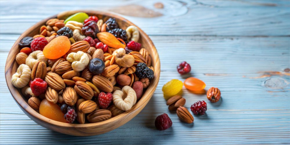 Premium Trail Mix from a Health Food Store